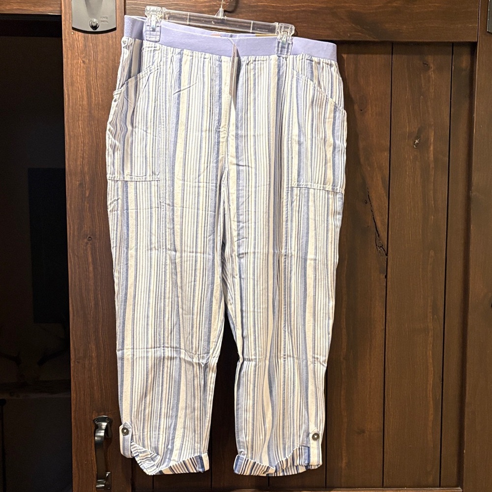 Striped Casual Women’s Cargo Pants